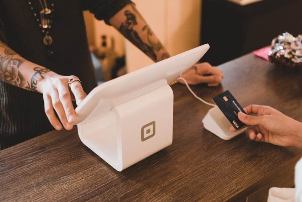 Photo E-commerce checkout